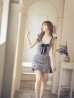 画像18: 【XSサイズあり】【ROBE de FLEURS/ローブドフルール】セットアップ/チェックツイード/スカートパンツ/ミニドレス /キャバドレス[OF2]
