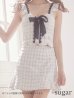 画像14: 【XSサイズあり】【ROBE de FLEURS/ローブドフルール】セットアップ/チェックツイード/スカートパンツ/ミニドレス /キャバドレス[OF2]