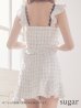 画像15: 【XSサイズあり】【ROBE de FLEURS/ローブドフルール】セットアップ/チェックツイード/スカートパンツ/ミニドレス /キャバドレス[OF2]