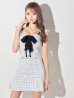 画像5: 【XSサイズあり】【ROBE de FLEURS/ローブドフルール】セットアップ/チェックツイード/スカートパンツ/ミニドレス /キャバドレス[OF2]