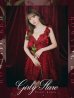 画像1: 【ROBE de FLEURS/ローブドフルール】立体フラワー/ パールチュール/ フレア/ ミニドレス/ キャバドレス[OF2] (1)