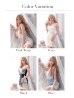 画像18: XSサイズあり【ROBE de FLEURS/ローブドフルール】3Dフラワー/ アシンメトリー/ シアー/ タイト/ ミニドレス/ キャバドレス[OF2]