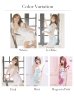 画像12: 【ROBE de FLEURS/ローブドフルール】サイドレース切替/ フラワー刺繍レース/ タイトミニ/ ミニドレス/ キャバドレス[OF2]
