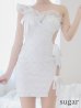 画像36: XSサイズあり【ROBE de FLEURS/ローブドフルール】ジュエリー/ リボン/ タイト/ ミニドレス/ キャバドレス[OF2]