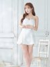 画像4: XSサイズあり【ROBE de FLEURS/ローブドフルール】スプリングツイード/ ビジュー/ パール/ セットアップ/ フレア/ ミニドレス/ キャバドレス[OF2]
