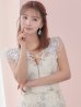 画像4: XS?Lサイズあり【ROBE de FLEURS/ローブドフルール】セットアップ/ スカートパンツ/ フロントクロス/ フリル/ ミニドレス/ キャバドレス[OF2]