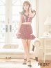 画像7: XSサイズあり【ROBE de FLEURS/ローブドフルール】スプリングツイード/ パール/ フリル/ セットアップ/ ミニドレス/ キャバドレス[OF2]