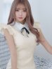 画像3: XSサイズあり【ROBE de FLEURS/ローブドフルール】ラメツイード/ リボン/ 襟付き/ フリル/ ワンピース/ ミニドレス/ キャバドレス[OF2]