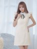 画像6: XSサイズあり【ROBE de FLEURS/ローブドフルール】ラメツイード/ リボン/ 襟付き/ フリル/ ワンピース/ ミニドレス/ キャバドレス[OF2]