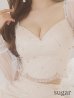 画像11: XSサイズあり【ROBE de FLEURS/ローブドフルール】スパンコール/ ドットチュール/ 袖あり/ 長袖/ セットアップ/ ビジュー/ フレア/ ミニドレス/ キャバドレス[OF2]