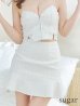 ホワイト モデル：三上悠亜　身長：159cm　着用サイズ：Sサイズ