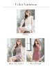 画像19: 【ROBE de FLEURS/ローブドフルール】フェミニンローズ/ フリル/ ケミカルレース/ ノースリーブ/ 台形スカート/ ミニドレス/ キャバドレス[OF2]