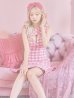 画像5: sugar限定コラボ☆XS-Lサイズあり【ROBE de FLEURS/ローブドフルール】ツイード/ フロントジップ/ ノースリーブ/ 裾フリル/ マーメイド/ ミニドレス/ キャバドレス[OF2]