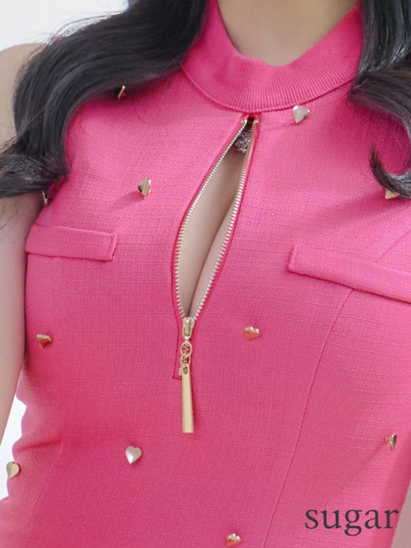 ドールピンク モデル：カルア　身長：156cm　着用サイズ：Sサイズ