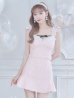 画像10: XS-Lサイズあり【ROBE de FLEURS/ローブドフルール】サマーツイード/ マーメイド/ パールチュール/ セットアップ/ フリルショルダー/ ミニドレス/ キャバドレス[OF2]