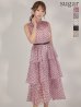 ピンク モデル：りな　身長：160cm　着用サイズ：Sサイズ