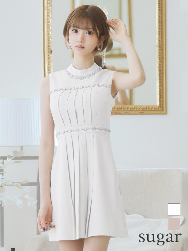 ホワイト モデル：ひめか　身長：163cm 着用サイズ：Sサイズ