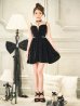 画像4: 【ゆか/関西コレクション着用】XSサイズあり【ROBE de FLEURS/ローブドフルール】ストーン付き/ ベロア/ ウエストビジュー/ キャミソール/ フレア/ ミニドレス/ キャバドレス[OF2]