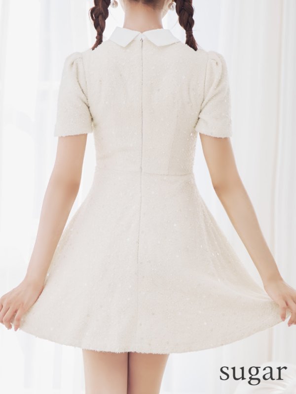 ホワイト モデル:明日花キララ 身長:162cm 着用サイズ:Sサイズ