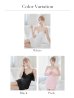画像26: XSサイズあり【ROBE de FLEURS/ローブドフルール】バストフリル/ ラブリー/ ミニリボン/ キャミソール/ タイト/ ミニドレス/ キャバドレス[OF2]