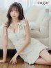 ホワイト モデル：ぴょな　身長：160cm　着用サイズ：Sサイズ
