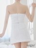 画像16: XSサイズあり【ROBE de FLEURS/ローブドフルール】トリプルリボン/ ホルターネック/ フラワーレース/ セットアップ/ フレア/ ミニドレス/ キャバドレス[OF2]