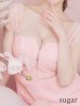 画像18: XSサイズあり【ROBE de FLEURS/ローブドフルール】肩レース/ ウエストビジュー/ スカラップレース/ フレア/ ノースリーブ/ ミニドレス/ キャバドレス[OF2]
