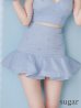 画像20: XSサイズあり【ROBE de FLEURS/ローブドフルール】シンプル/ ビジュー/ ラメニット/ フリル/ チュール/ フレア/ ミニドレス/ キャバドレス[OF2]
