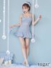 画像16: XSサイズあり【ROBE de FLEURS/ローブドフルール】シンプル/ ビジュー/ ラメニット/ フリル/ チュール/ フレア/ ミニドレス/ キャバドレス[OF2]