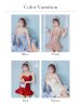 画像27: XSサイズあり【ROBE de FLEURS/ローブドフルール】シンプル/ ビジュー/ ラメニット/ フリル/ チュール/ フレア/ ミニドレス/ キャバドレス[OF2]