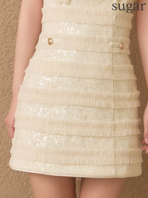 アイボリー　モデル：にじほ　身長：159cm　着用サイズ：Sサイズ