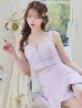 画像10: XSサイズあり【ROBE de FLEURS/ローブドフルール】センタービジューボタン/ ノースリーブ/ セットアップ/ フレア/ ミニドレス/ キャバドレス[OF2]
