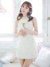 画像44: XSサイズあり【ROBE de FLEURS/ローブドフルール】バレエコアランダム/ スイート/ ミニリボン/ フレア/ ミニドレス/ キャバドレス[OF2]
