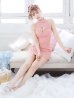画像29: XSサイズあり【ROBE de FLEURS/ローブドフルール】バレエコアランダム/ スイート/ ミニリボン/ フレア/ ミニドレス/ キャバドレス[OF2]