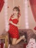 画像10: XSサイズあり【ROBE de FLEURS/ローブドフルール】ビッグリボン/ スパンコール/ ツイード/ キャミソール/ タイト/ ミニドレス/ キャバドレス[OF2]