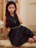 ブラック モデル：星羽　身長：161cm　着用サイズ：Sサイズ