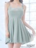 画像16: XSサイズあり【ROBE de FLEURS/ローブドフルール】ショルダーリボン/ スプリングツイード/ プリティ/ フレア/ ミニドレス/ キャバドレス[OF2]
