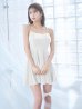 画像2: XSサイズあり【ROBE de FLEURS/ローブドフルール】ショルダーリボン/ スプリングツイード/ プリティ/ フレア/ ミニドレス/ キャバドレス[OF2] (2)