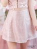 画像11: sugarコラボカラー・XSサイズあり【ROBE de FLEURS/ローブドフルール】サイドミニリボン/ スパンコール/ グロウ/ セットアップ/ フレア/ ミニドレス/ キャバドレス[OF2]