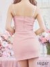 画像12: sugarコラボカラー・XSサイズあり【ROBE de FLEURS/ローブドフルール】ビジューリボンライン/ スパーク/ セットアップ/ タイト/ ミニドレス/ キャバドレス[OF2]