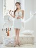 画像7: 【NENE/関西コレクション着用】sugarコラボカラー・XSサイズあり【ROBE de FLEURS/ローブドフルール】ビジューリボンライン/ スパーク/ セットアップ/ タイト/ ミニドレス/ キャバドレス[OF2]