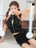 ブラック モデル：明日花キララ　身長：162cm 着用サイズ：Sサイズ