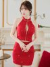 レッド モデル：ゆめ　身長：160cm　着用サイズ：Sサイズ