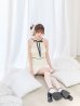 アイボリー　モデル：いおり 身長：164cm 着用サイズ：Sサイズ