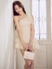 アイボリー　モデル：朝日向まり　身長：167cm　着用サイズ：Sサイズ
