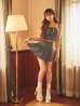 グレー　モデル：まみ　身長：161cm　着用サイズ：Sサイズ