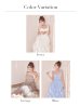 画像35: 【予約商品/8月上旬発送予定】XSサイズあり【ROBE de FLEURS/ローブドフルール】ショルダーリボン/ バルーン/ フリル/ フレア/ ワンピース/ ミディアムドレス/ キャバドレス[OF08] (35)