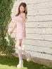 ピンク　モデル：Yume 身長：160cm 着用サイズ：Sサイズ