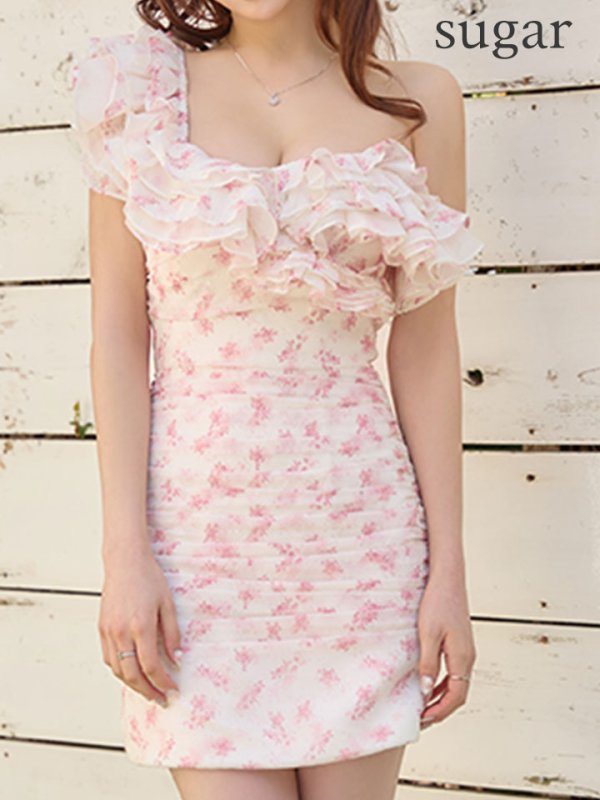 ピンク　モデル：Yume 身長：160cm 着用サイズ：Sサイズ