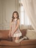 ベージュ　モデル：かれん　着用サイズ：Sサイズ